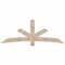 Ekena Millwork Alberta Smooth Timber Gable Bracket, Douglas Fir, 84"W x 31"H x 3 1/2"D x 5 1/2"F, 9/12 Pitch GBW084X31X0406ALB00SDF - alternate 1